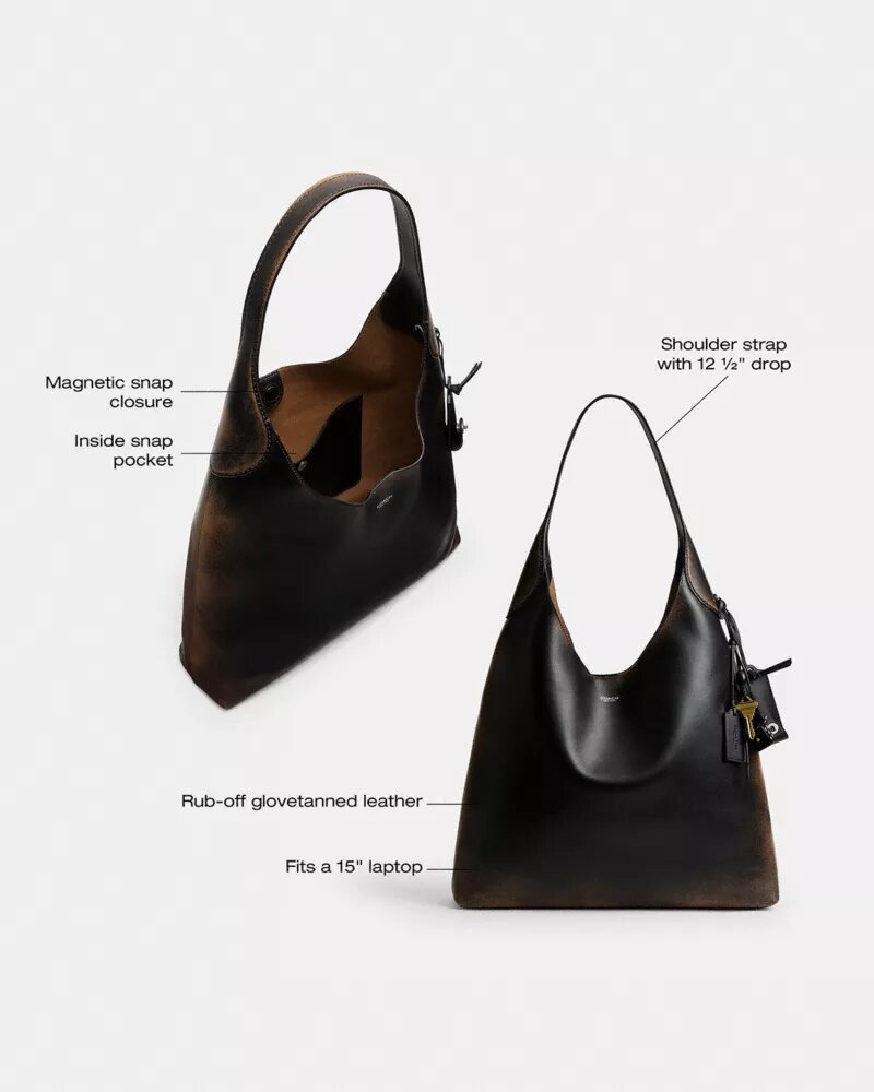 Brooklyn Shoulder Bag 39 in Loved Leather