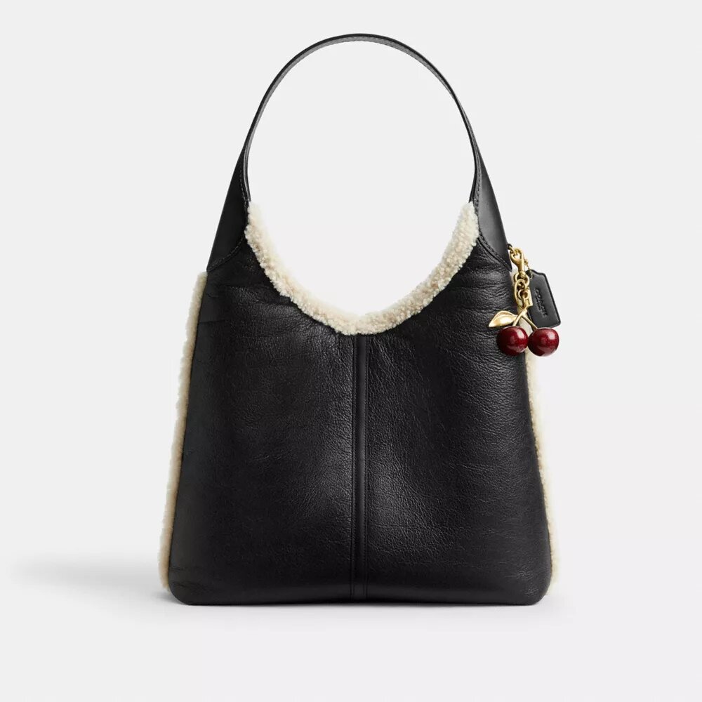Brooklyn Shoulder Bag 39 in Shearling