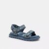 Brynn Sandal in Crystal Signature Denim
