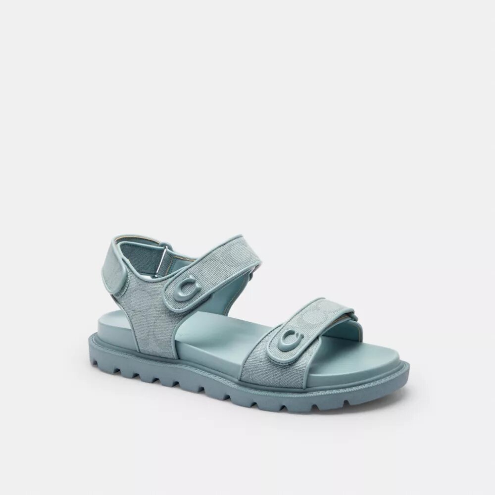 Brynn Sandal in Signature Canvas