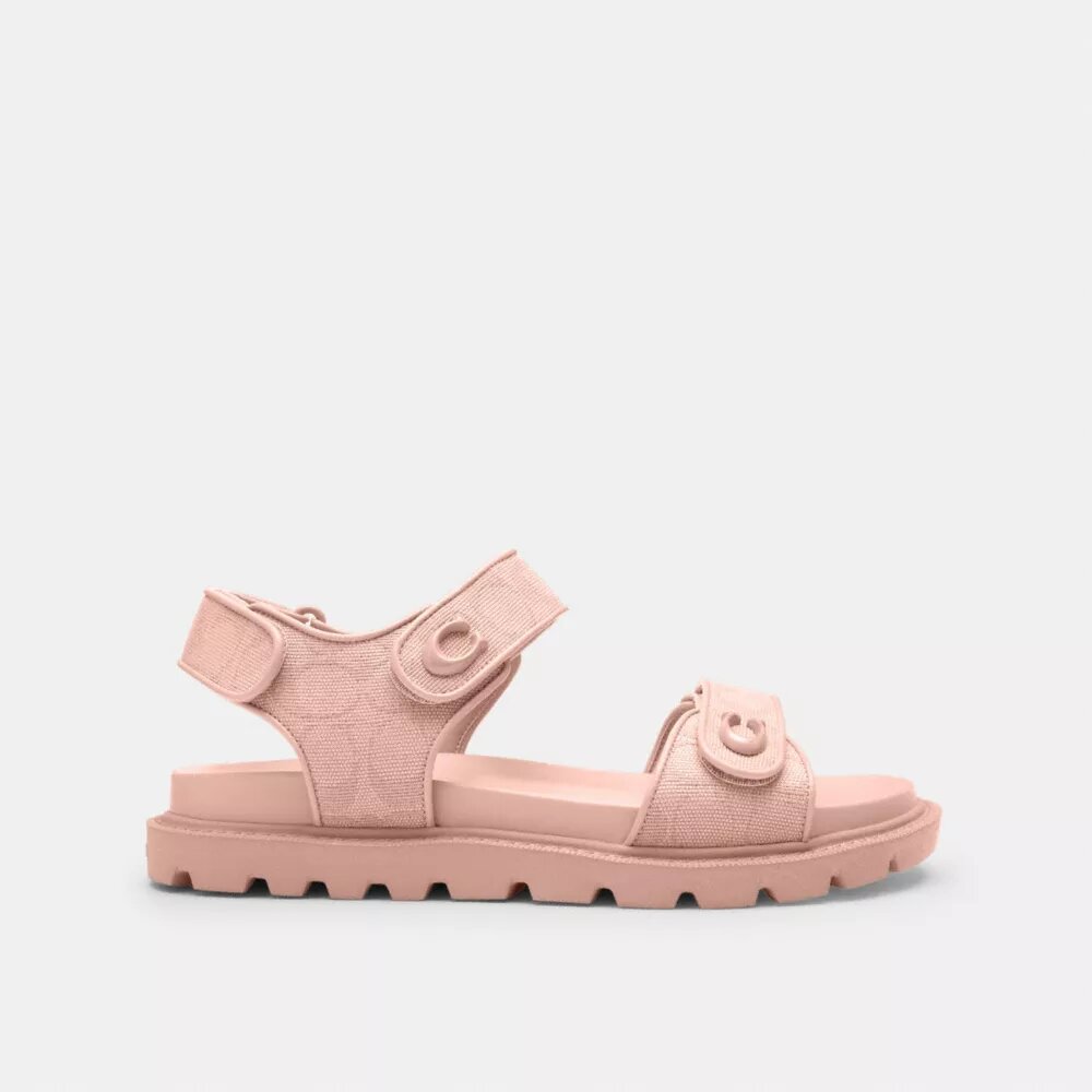 Brynn Sandal in Signature Canvas