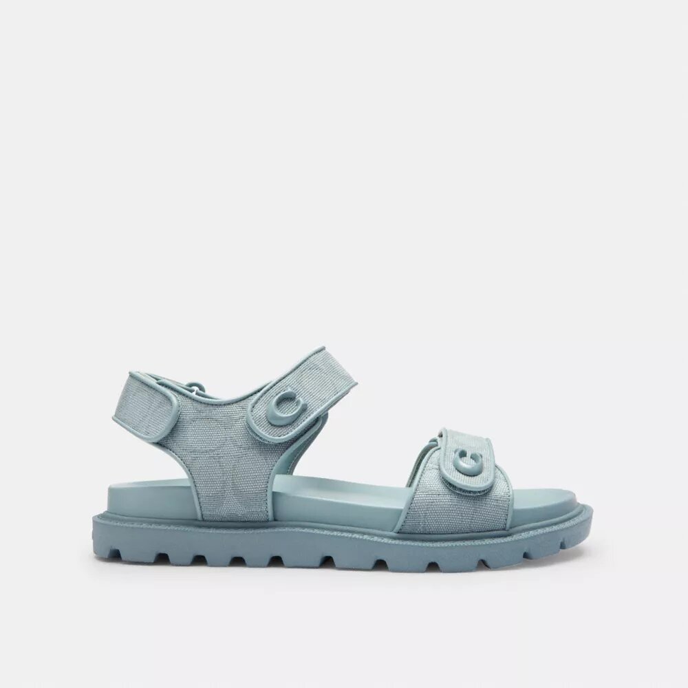 Brynn Sandal in Signature Canvas