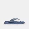 Brynn Thong Sandal in Crystal Signature Denim