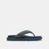 Brynn Thong Sandal in Loved Denim
