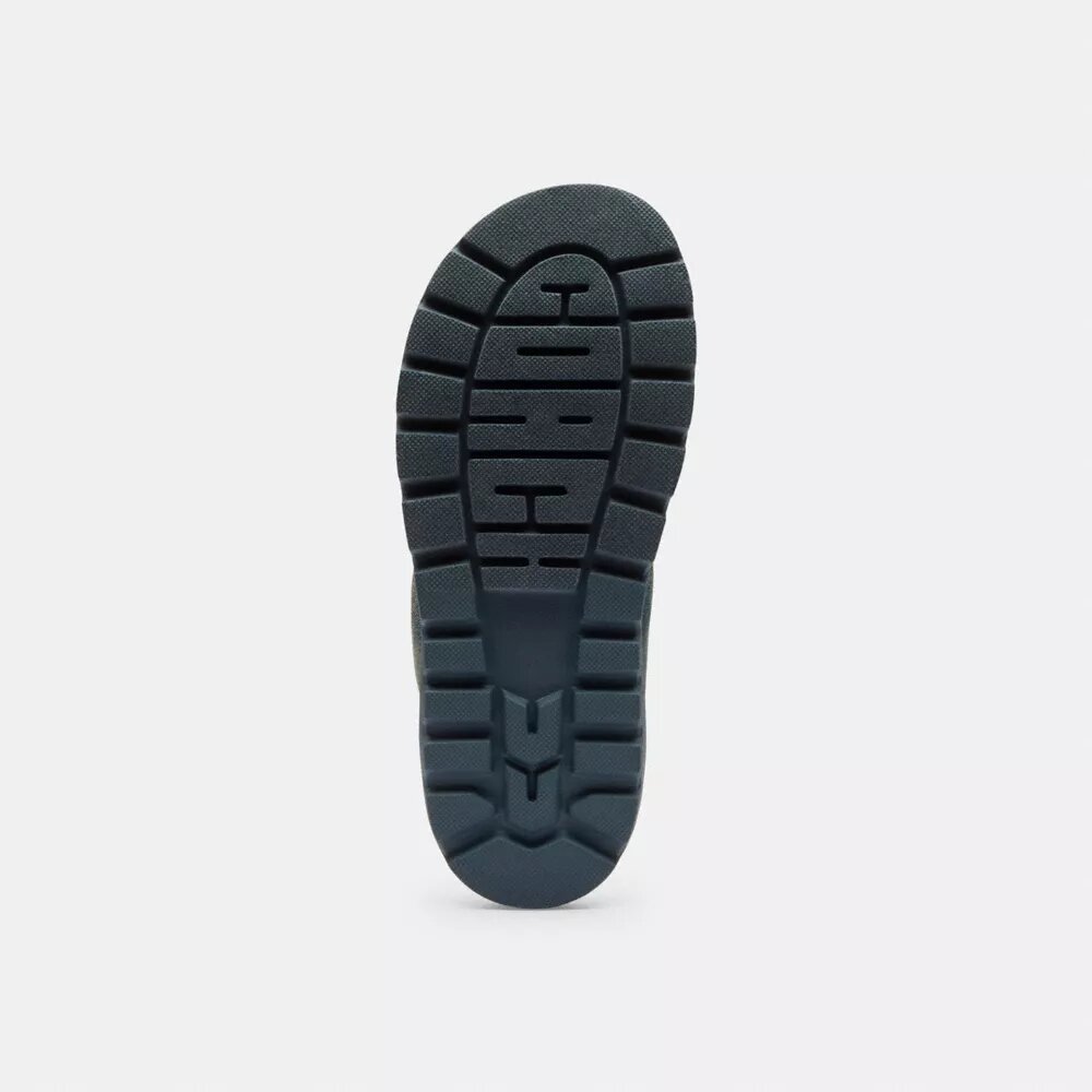 Brynn Thong Sandal in Loved Denim