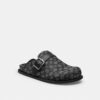 Buckle Clog in Signature Jacquard