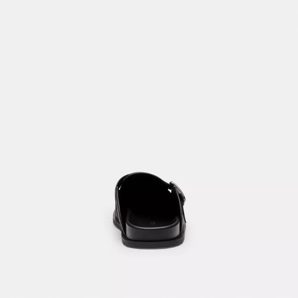 Buckle Clog in Signature Jacquard