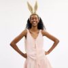 Bunny Ears Headband in Shearling
