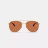 C Hardware Metal Pilot Sunglasses