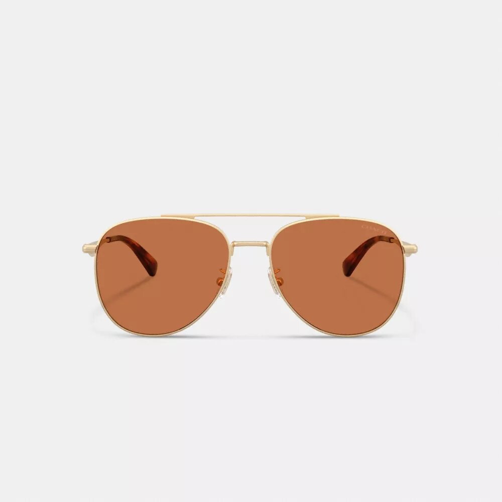 C Hardware Metal Pilot Sunglasses