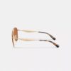C Hardware Metal Pilot Sunglasses