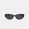 C Hardware Oval Cat Eye Sunglasses