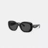 C Hardware Round Sunglasses