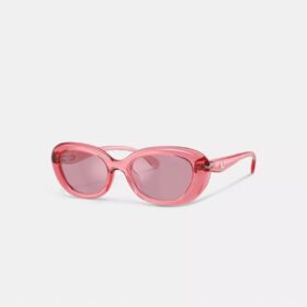 C Hardware Round Sunglasses