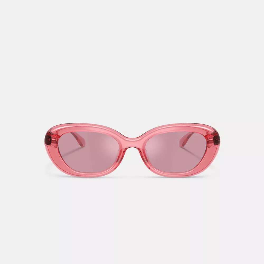 C Hardware Round Sunglasses