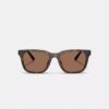 C Hardware Textured Temple Square Sunglasses
