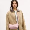 Caitlin Shoulder Bag in Regenerative Cotton with Quilting and Charm