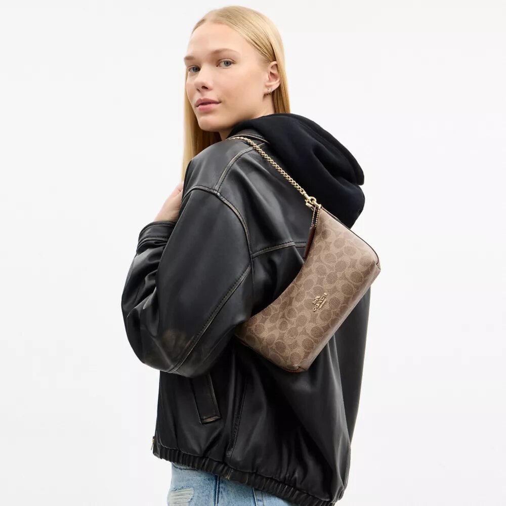 Caitlin Shoulder Bag in Signature Canvas