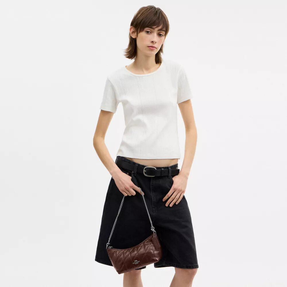 Caitlin Shoulder Bag with Quilting