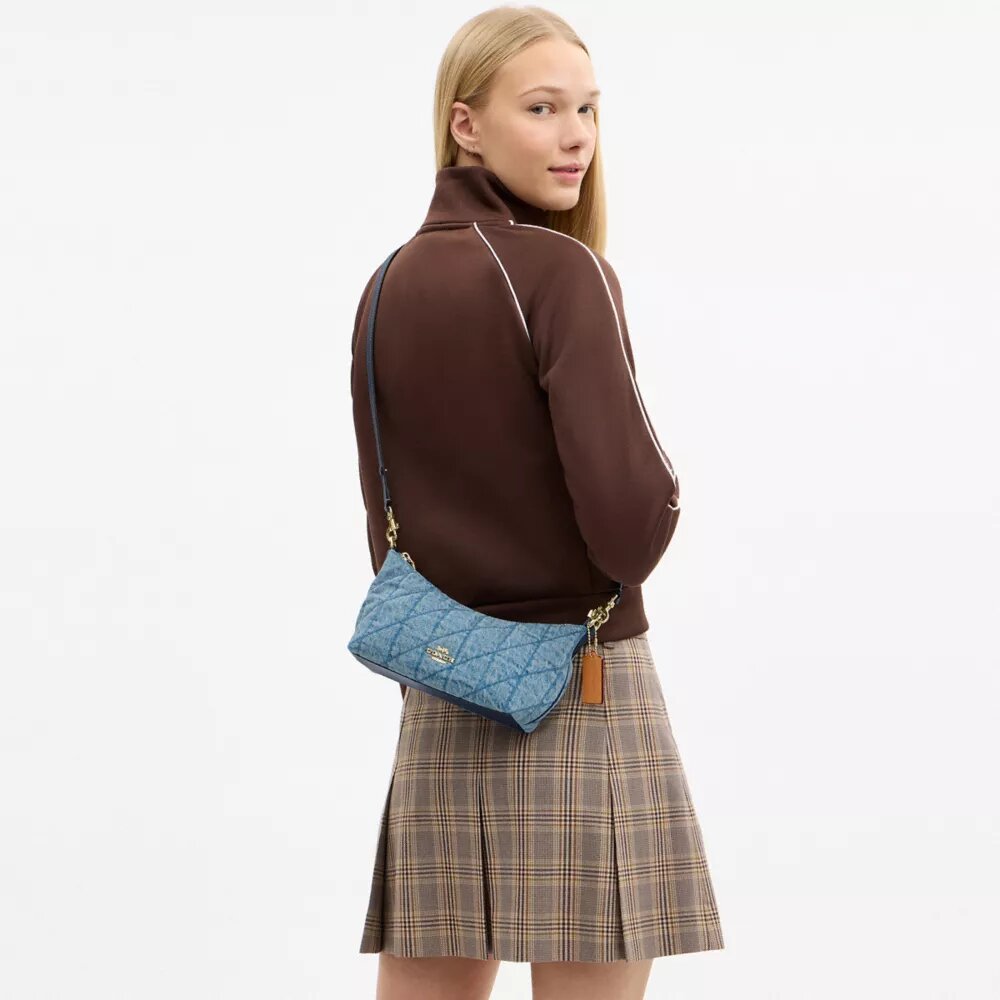 Caitlin Shoulder Bag with Quilting