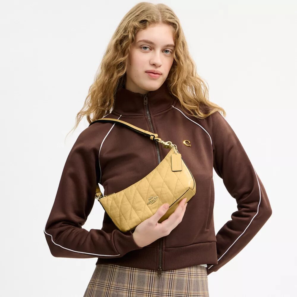 Caitlin Shoulder Bag with Quilting