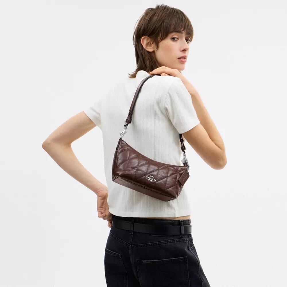 Caitlin Shoulder Bag with Quilting