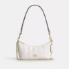 Caitlin Shoulder Bag with Quilting and Charm