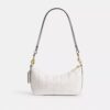 Caitlin Shoulder Bag with Quilting and Charm