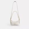 Caitlin Shoulder Bag with Quilting and Charm