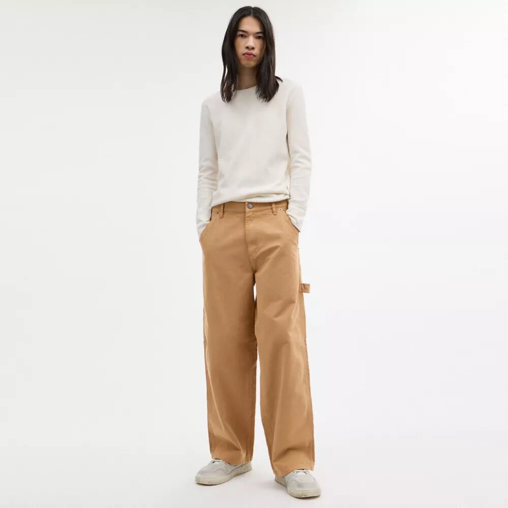 Canvas Pants in Organic Cotton