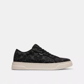 Canvas Sneaker in Signature Denim