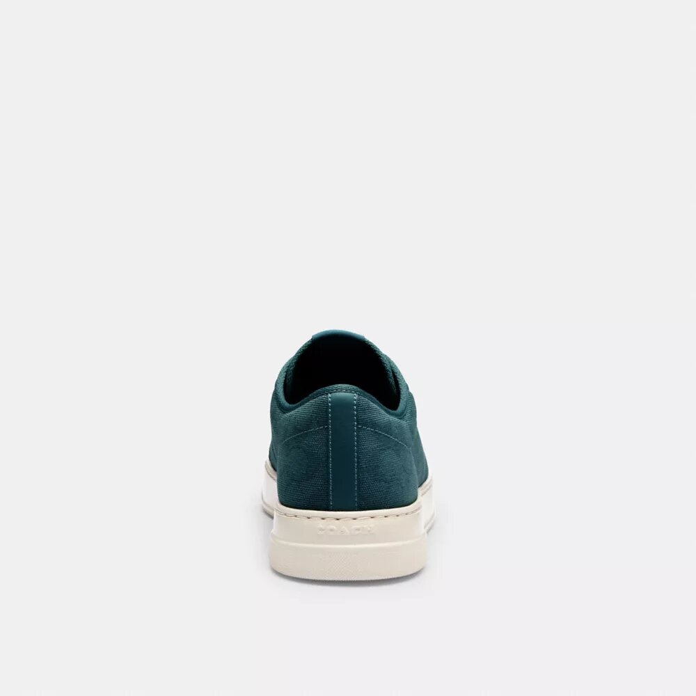 Canvas Sneaker in Signature Jacquard