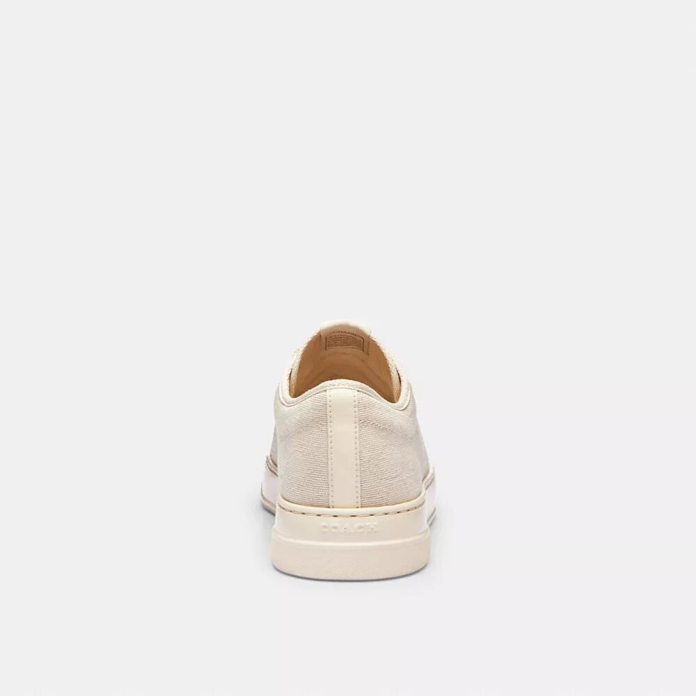 Canvas Sneaker in Signature Jacquard