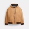 Canvas Zip Hoodie
