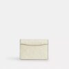 Card Case with Charm in Signature Leather