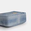 Carey Crossbody Bag in Loved Denim with Charms