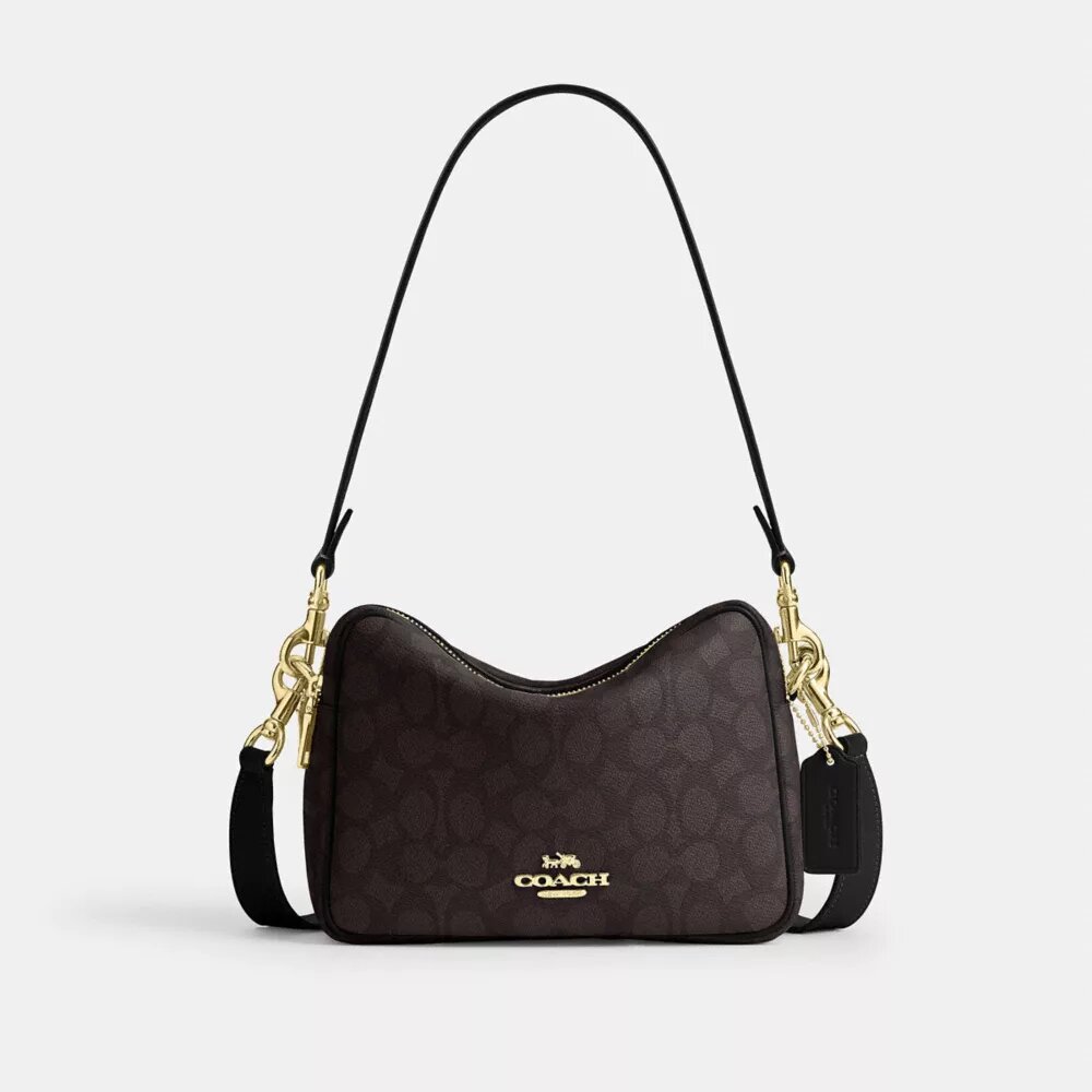 Carey Crossbody Bag in Signature Canvas