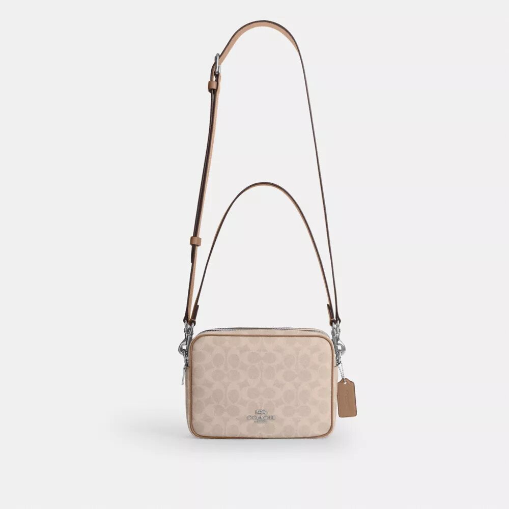 Carey Crossbody Bag in Signature Canvas