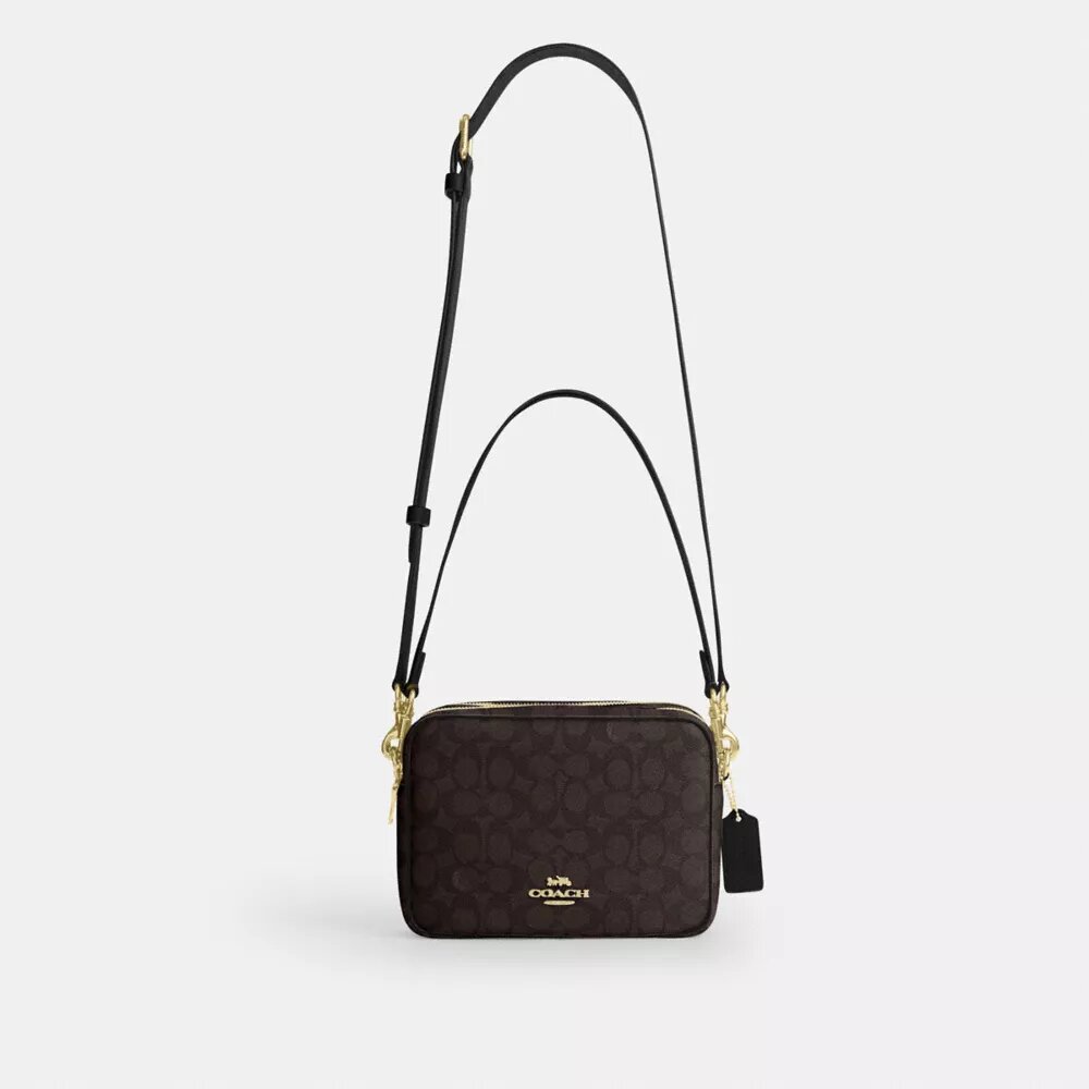 Carey Crossbody Bag in Signature Canvas