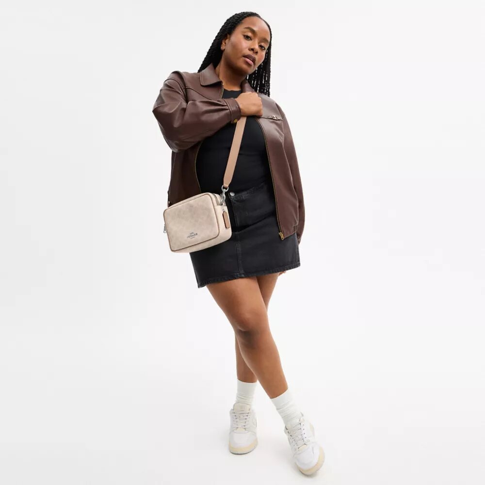 Carey Crossbody Bag in Signature Canvas