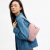 Carey Crossbody Bag in Signature Denim