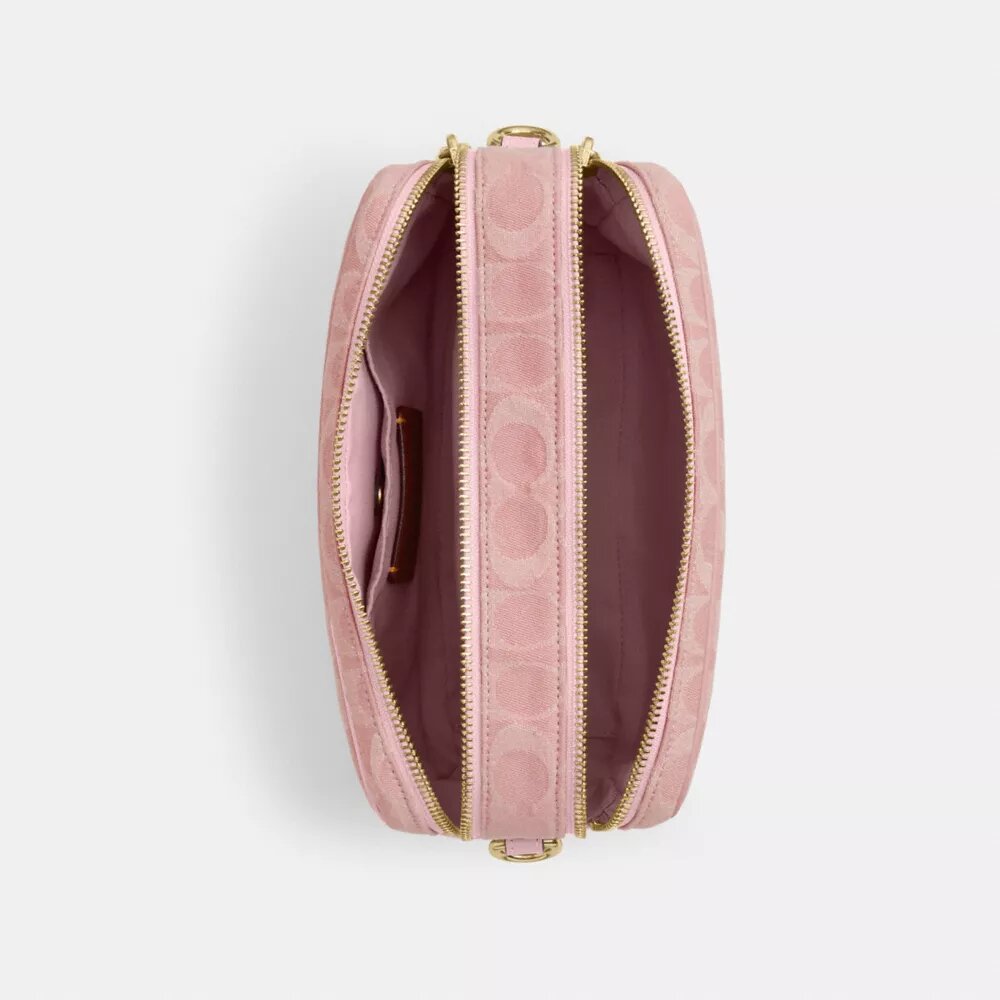 Carey Crossbody Bag in Signature Denim