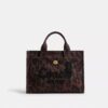 Cargo Tote Bag with Leopard Print