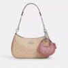 Carmen Bag Charm with Star Print