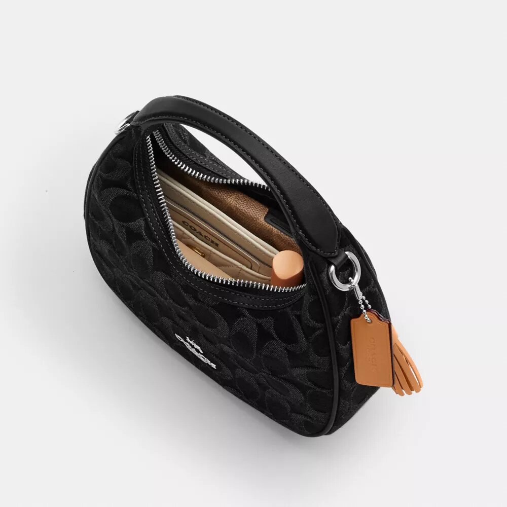 Carmen Mini Crossbody Bag in Signature Denim