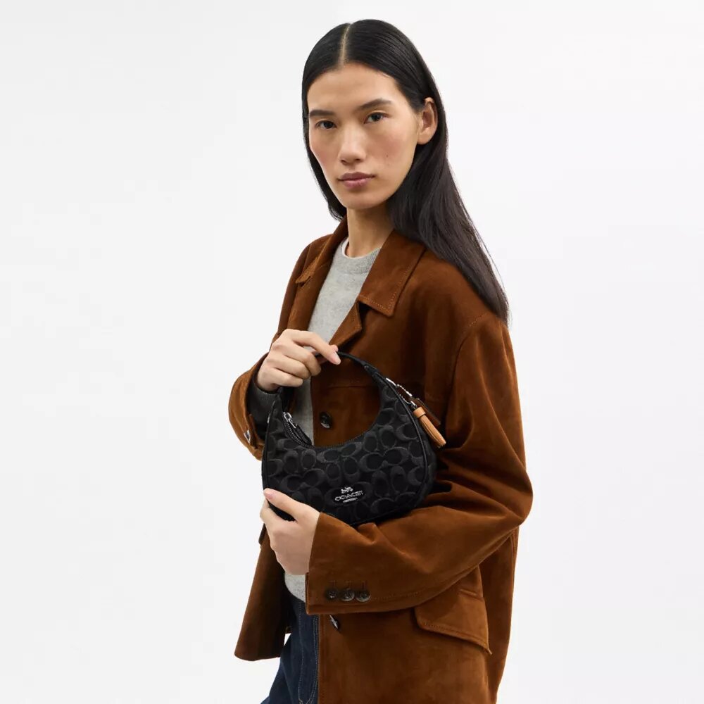 Carmen Mini Crossbody Bag in Signature Denim