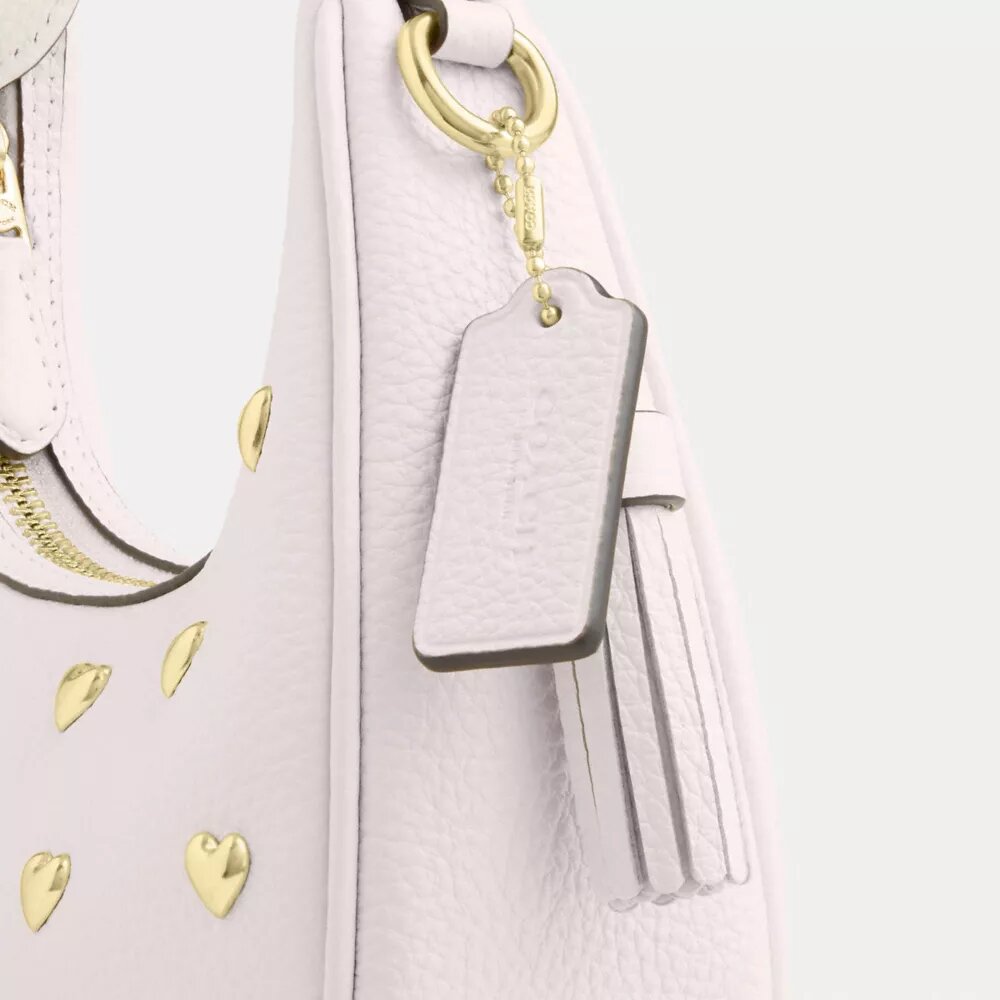 Carmen Mini Crossbody Bag with Heart Rivets