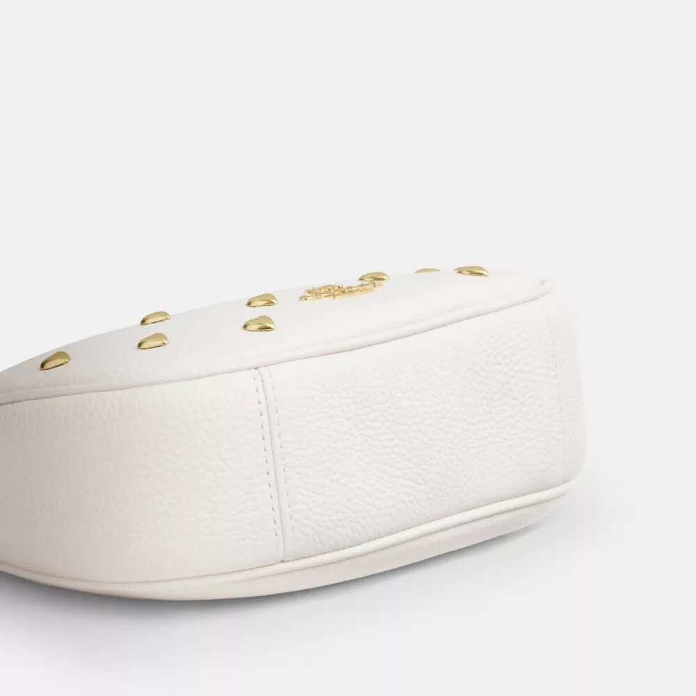 Carmen Mini Crossbody Bag with Heart Rivets