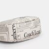 Carmen Mini Crossbody Bag with Newspaper Print