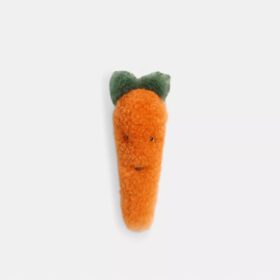 Carroty Shoe Charm in Shearling